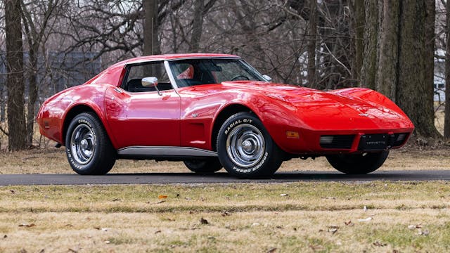 1975 Chevrolet Corvette Coupe Front Three-Quarter