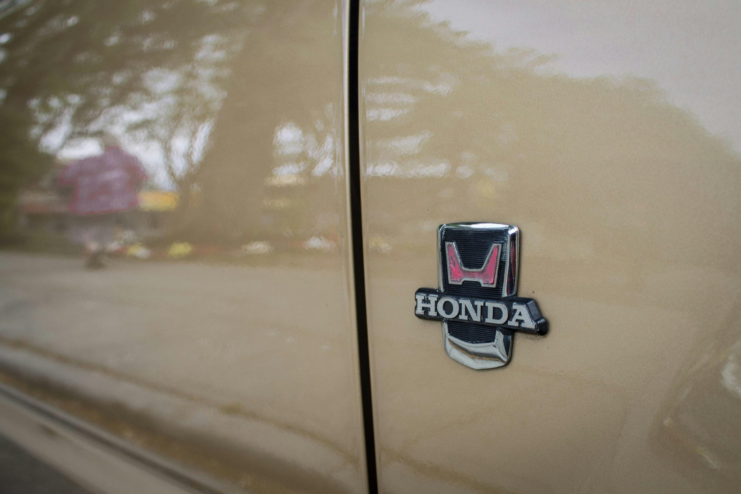 1977 Honda Civic Hatchback Badge