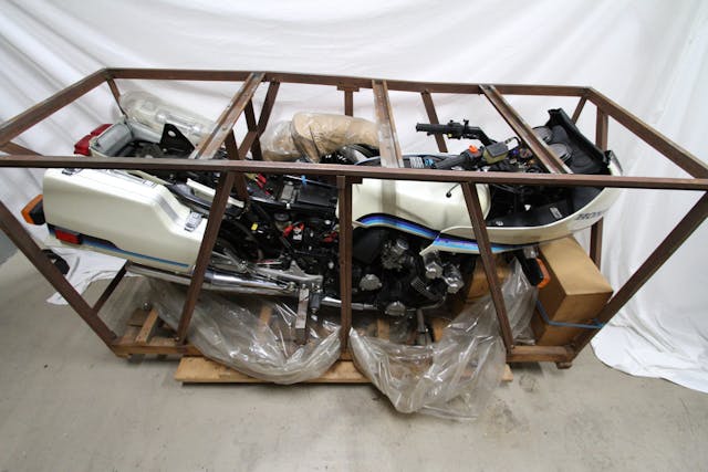 1982 Honda CBX Supersport Crate Side Profile