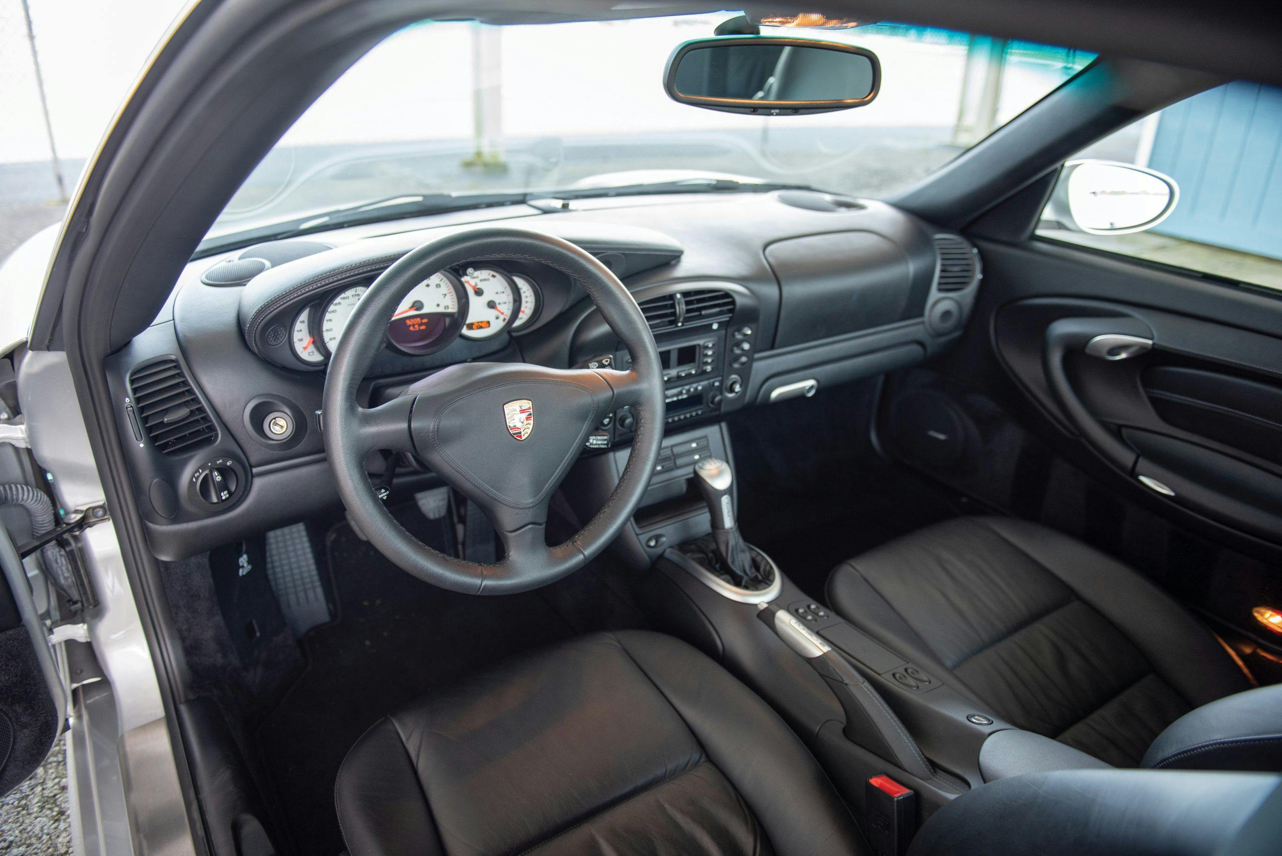 2002 Porsche 911 Turbo Coupe interior