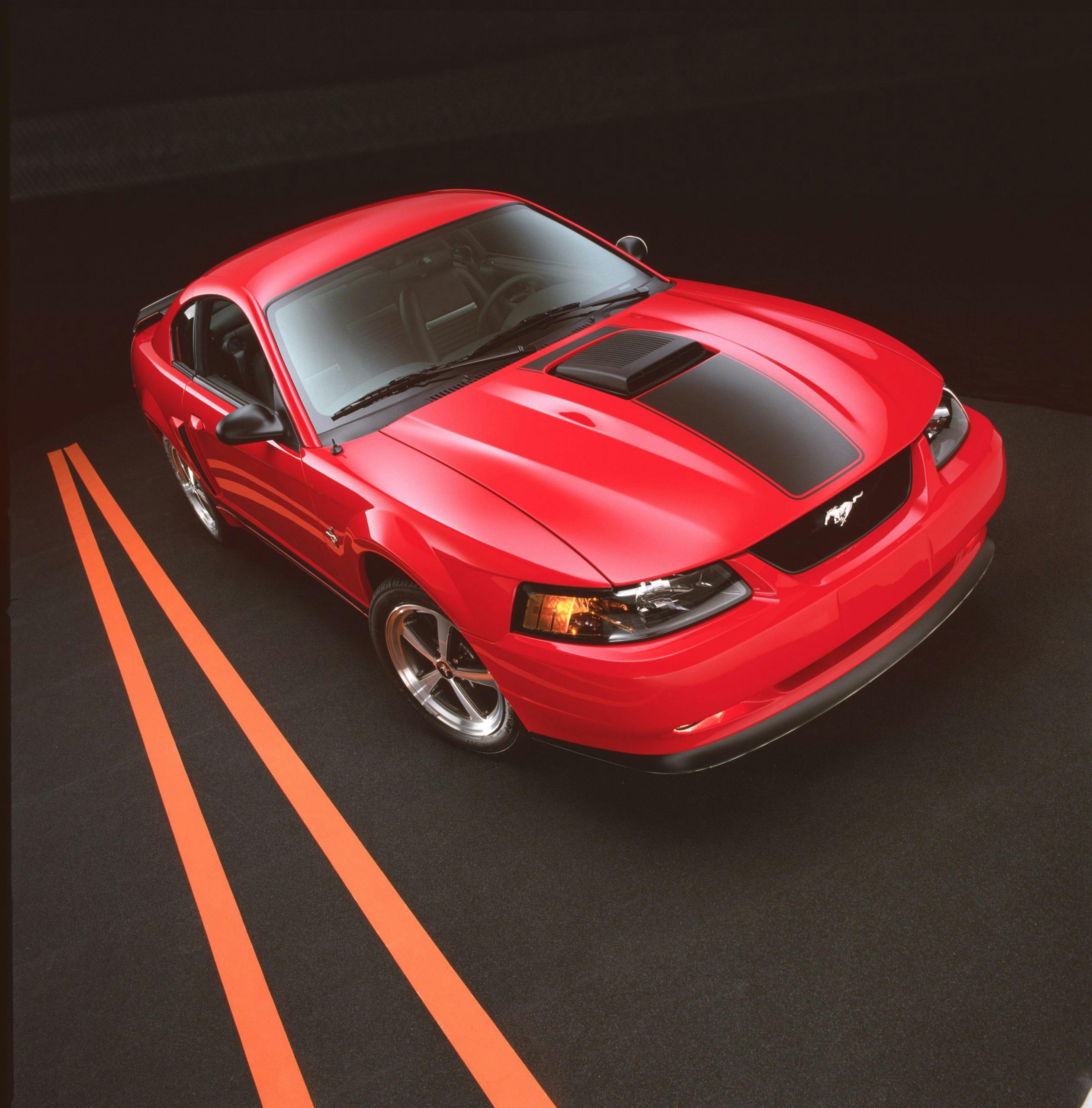 2003 Ford Mustang Mach 1 Coupe Front Three-Quarter