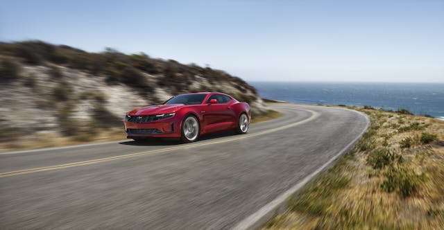 2020 Camaro LT1 Front Three-Quarter On Road Action