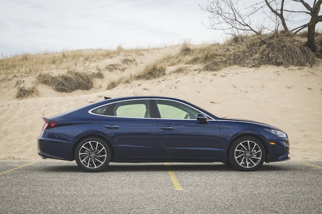 2020 Hyundai Sonata Limited side profile