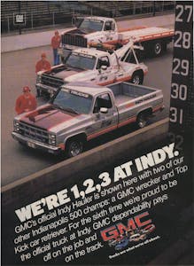 1982 GMC Indy Pace Truck