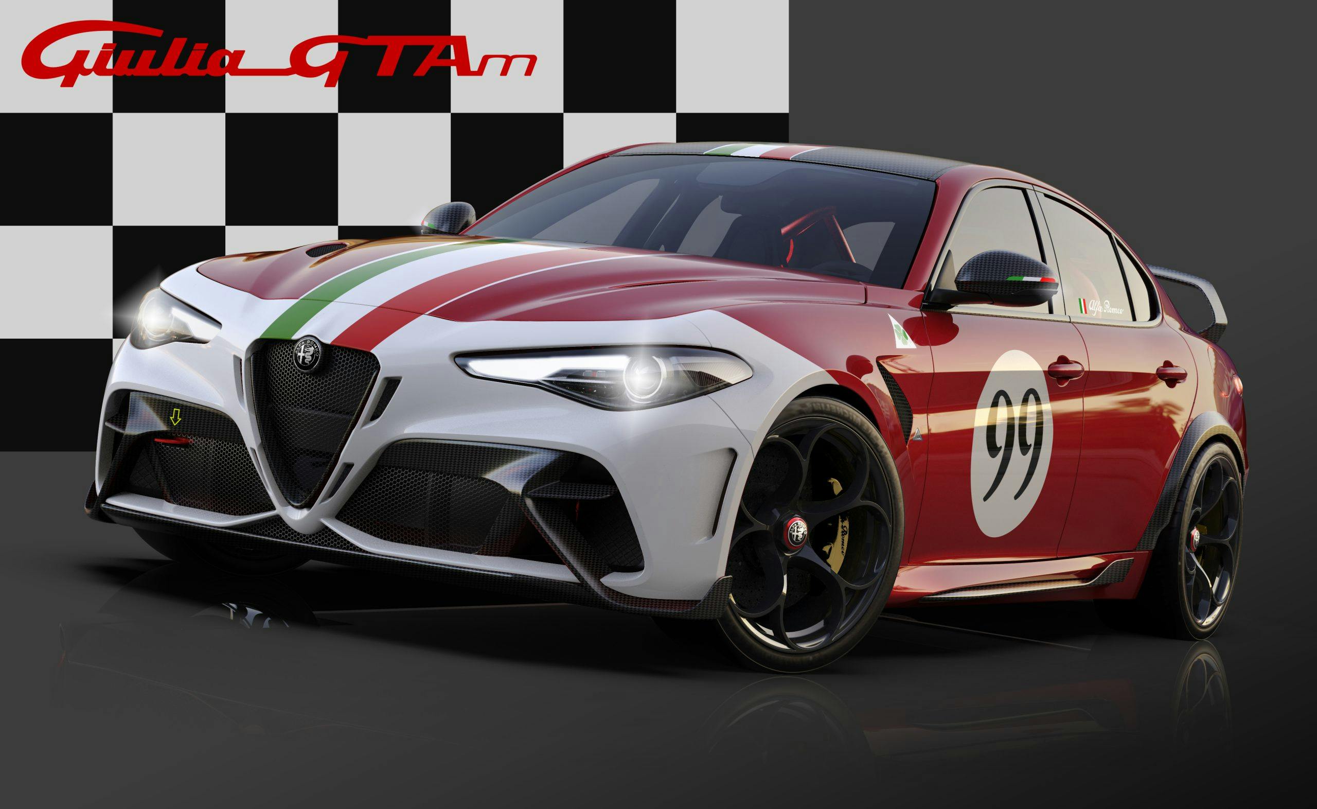 Alfa Romeo Giulia GTA dedicated Livery