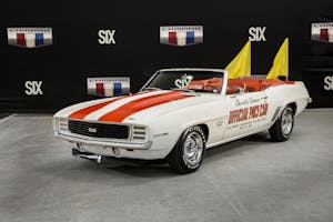 1969 Indy Pace Car Camaro Front Three-Quarter