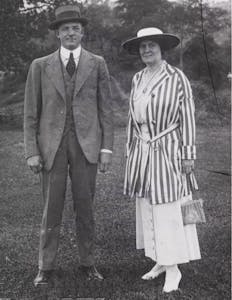 Christy Mathewson and wife Jane