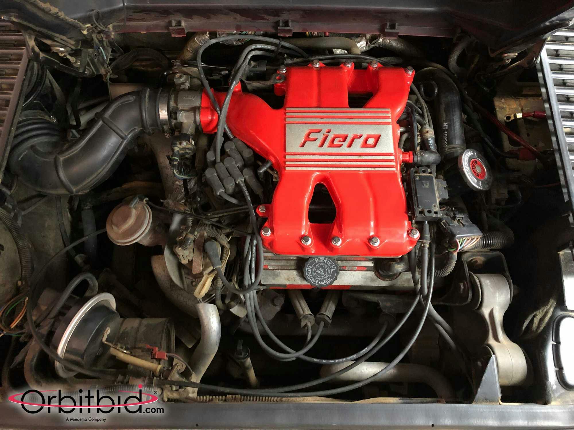1987 Fiero Custom Convertible Engine