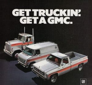 1977 GMC Sarge truck and van