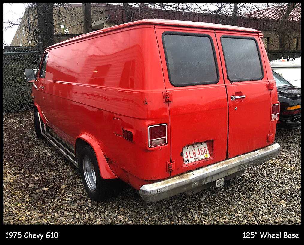 1975 best sale chevy van