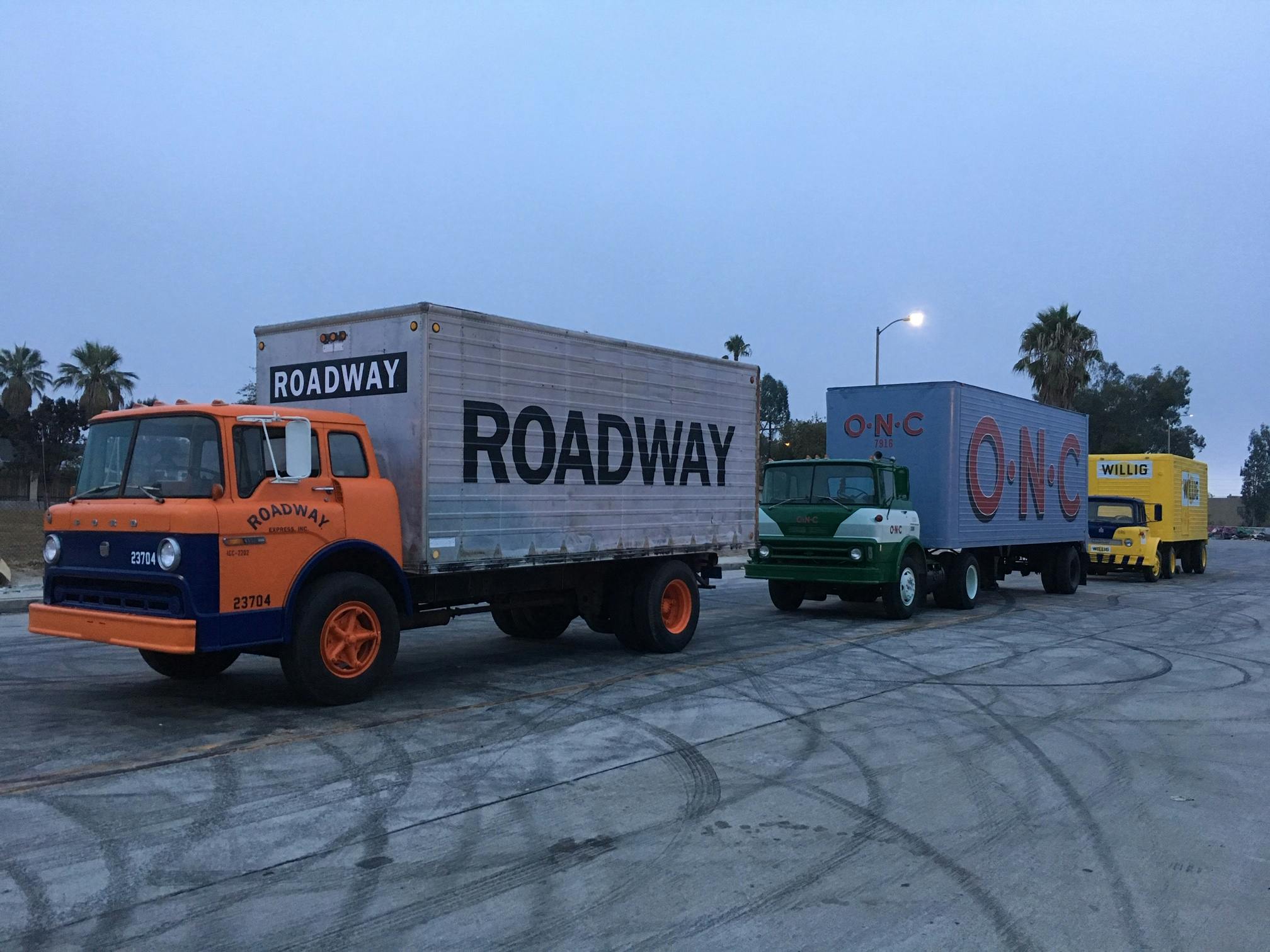 Film Set Movie Truck Props