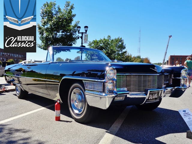 1965 Cadillac de Ville Convertible Front Three-Quarter