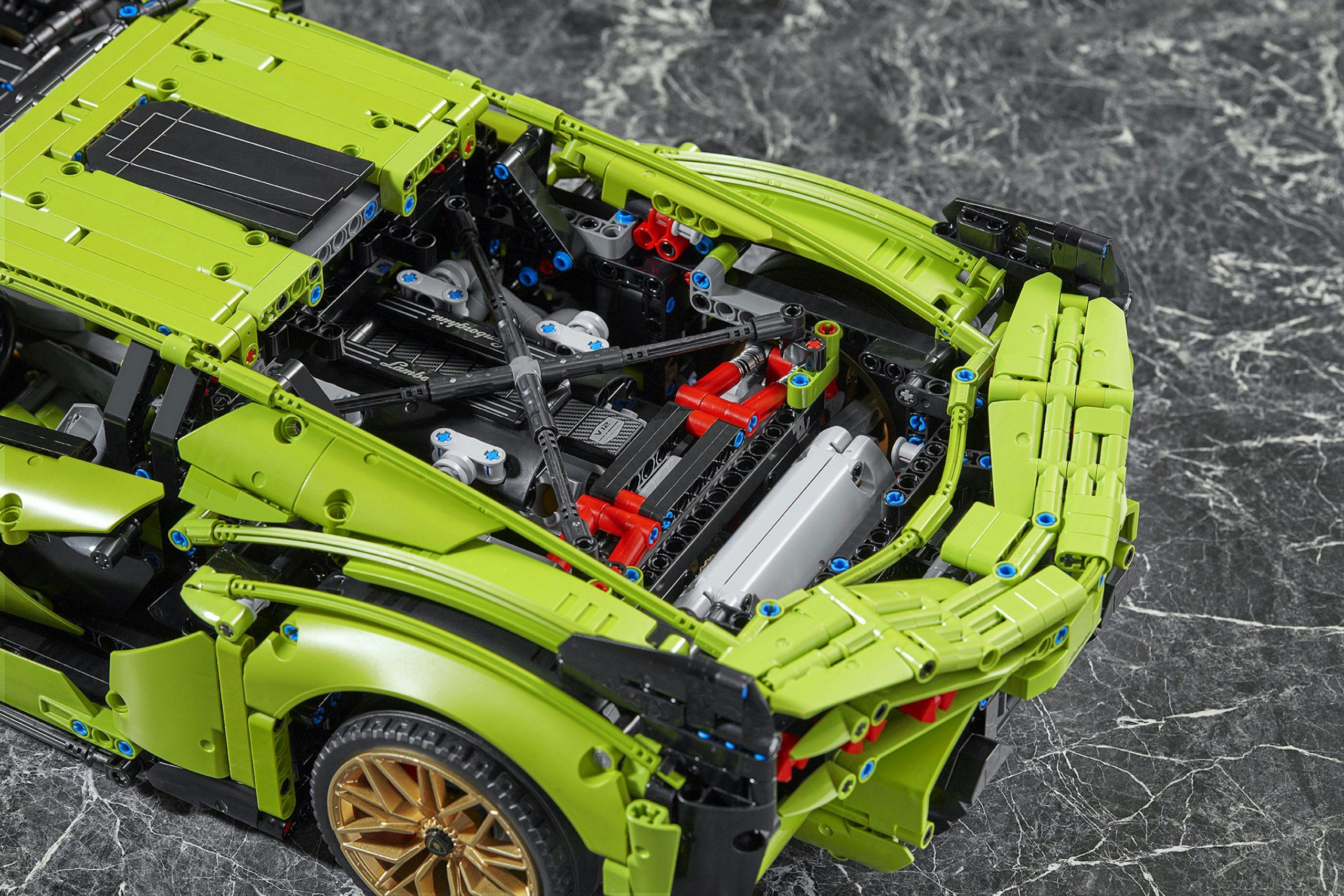 LEGO Lamborghini Sian Rear Engine