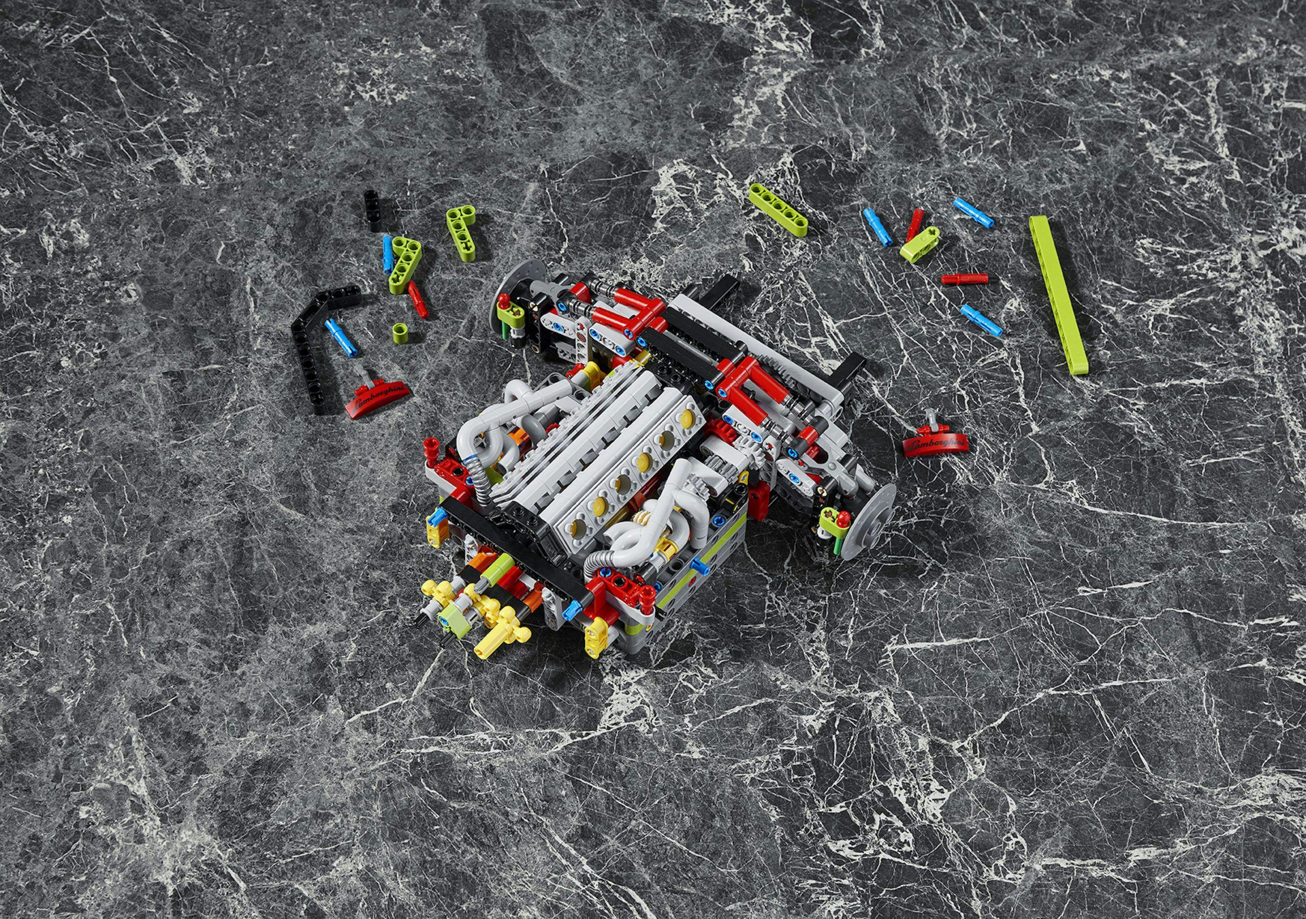 LEGO Lamborghini Sian Engine