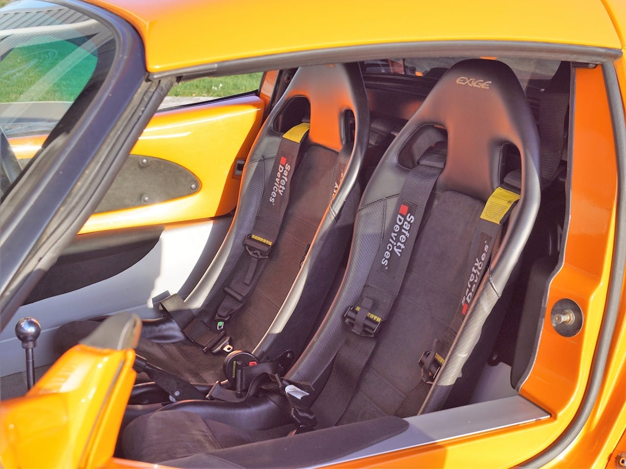 Lotus Exige S1 Interior Racing Seats