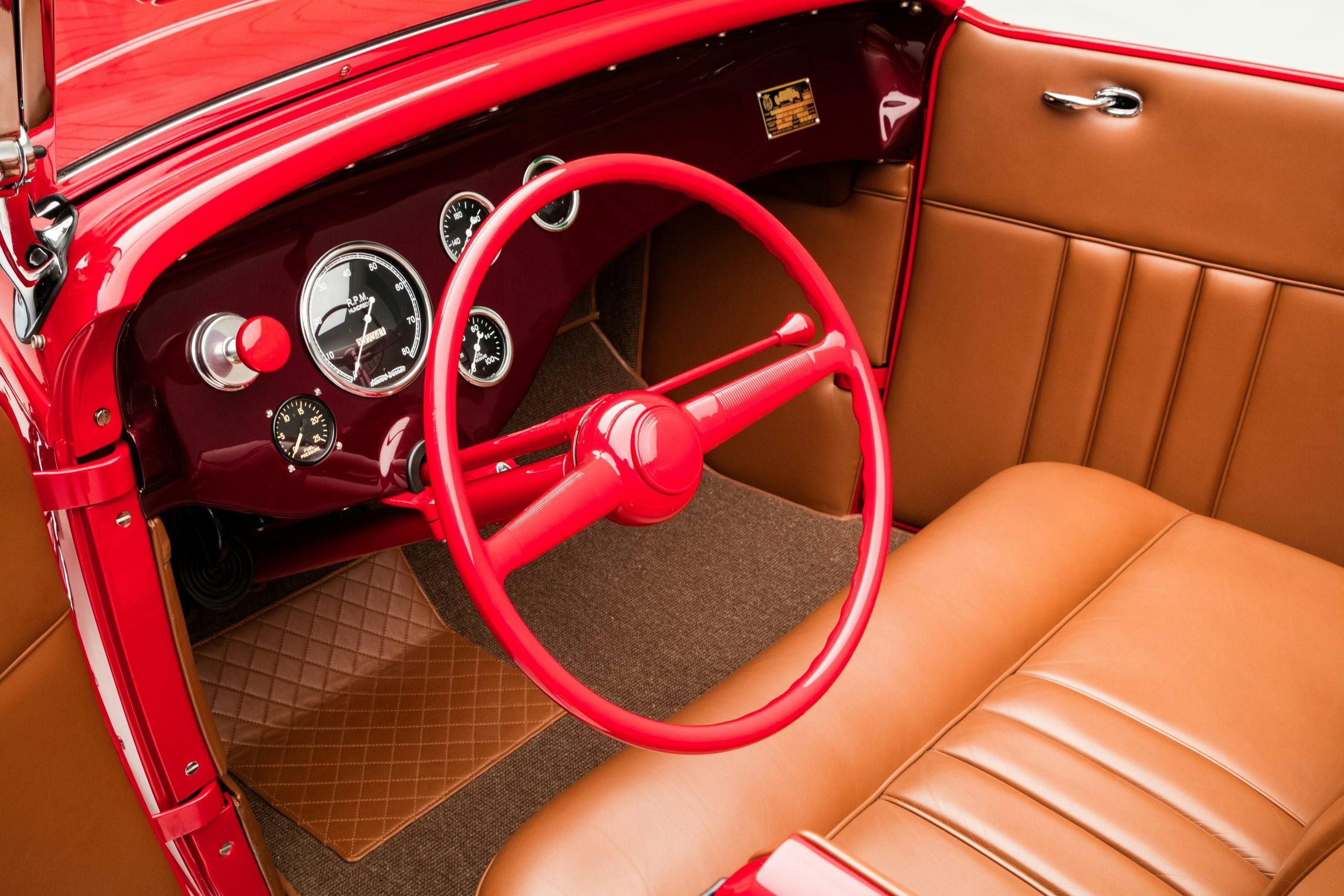 McGee Roadster - 1932 Ford - HVA - Studio 6 interior