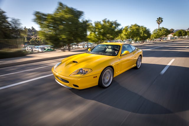 2002 Ferrari 575M Maranello Front Three-Quarter