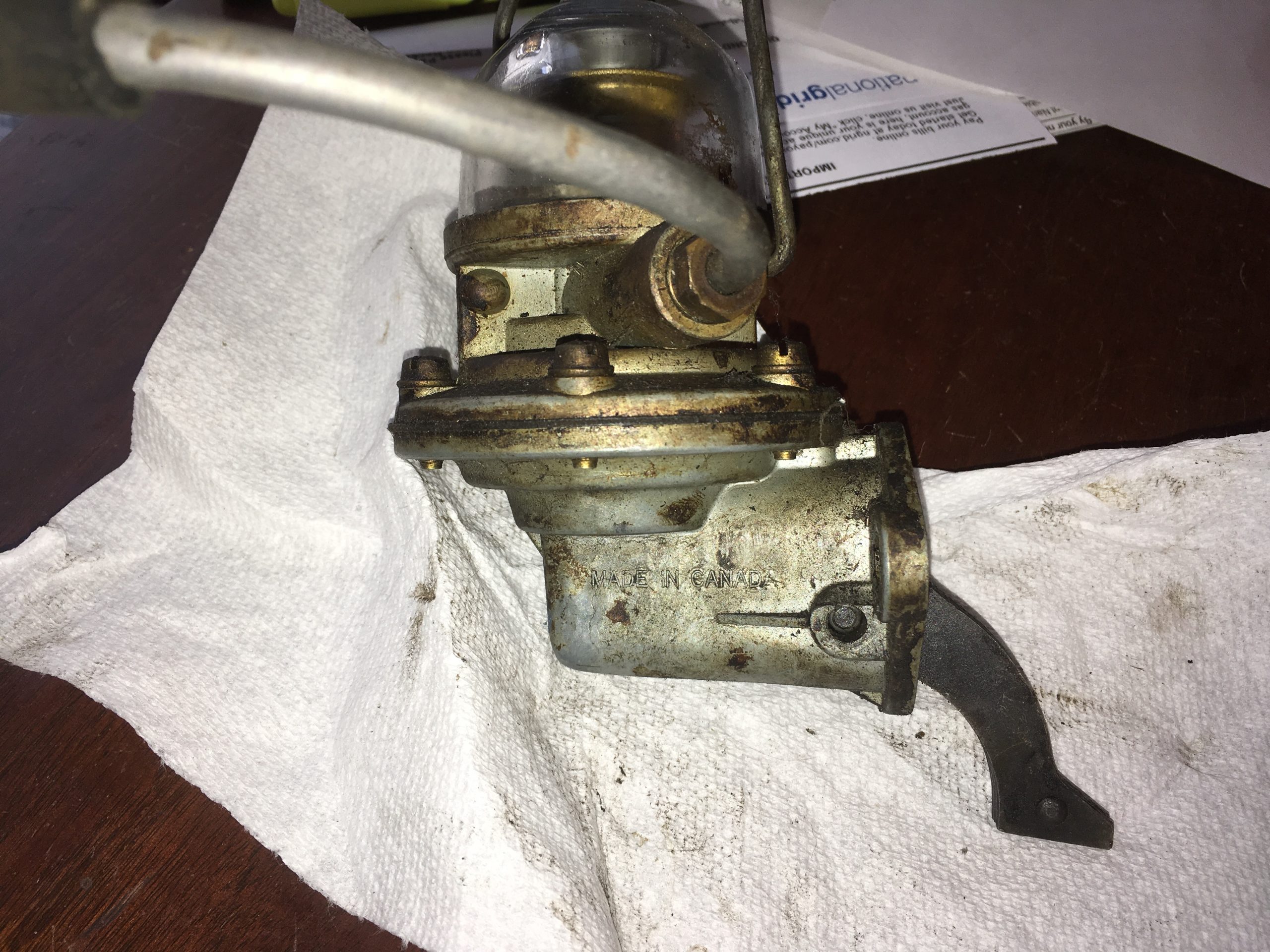 Troubleshooting a spring nostart on a car with a mechanical fuel pump