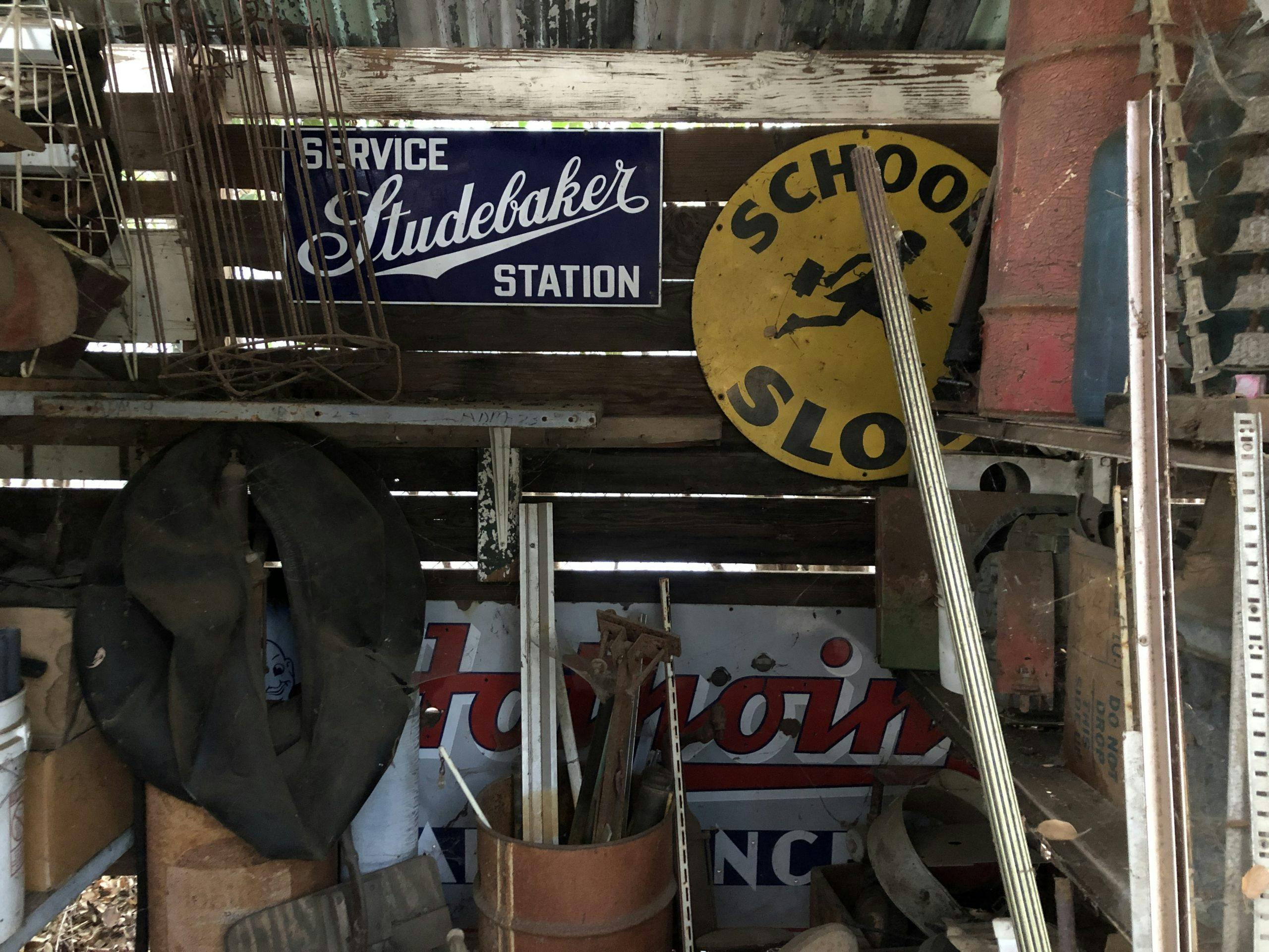 studebaker station vintage sign