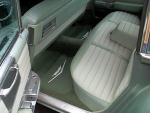 sedan de ville interior rear seat leather