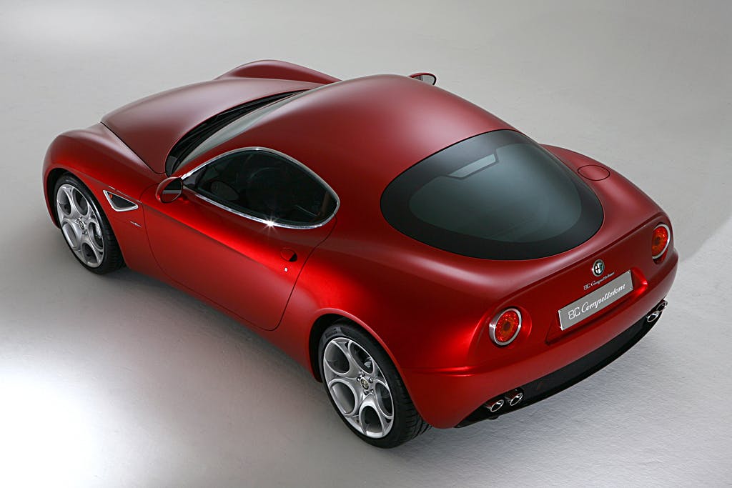 Alfa Romeo 8C Competizione_rear overhead