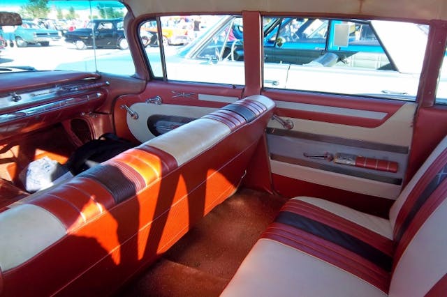 bonneville station wagon rear seat interior