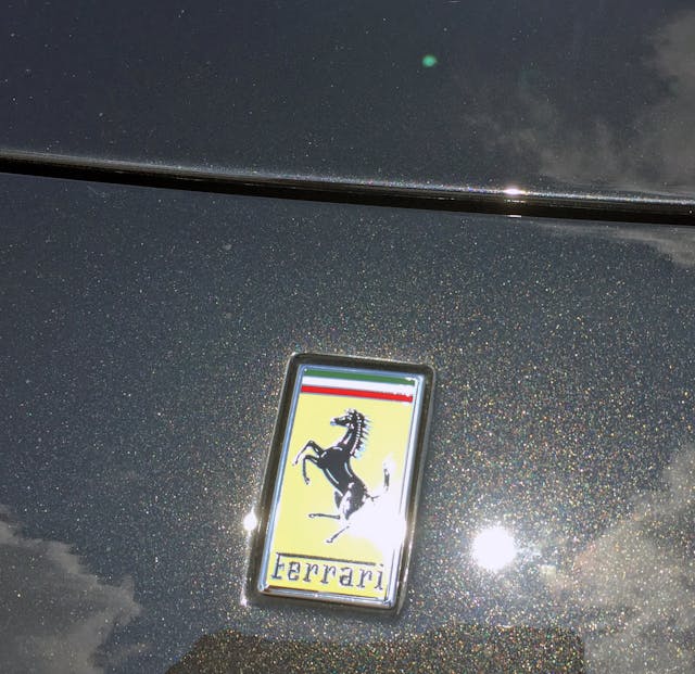 2020 Ferrari Pista hood