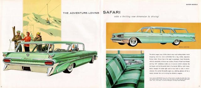 Pontiac Bonneville Wagon Safari Ad