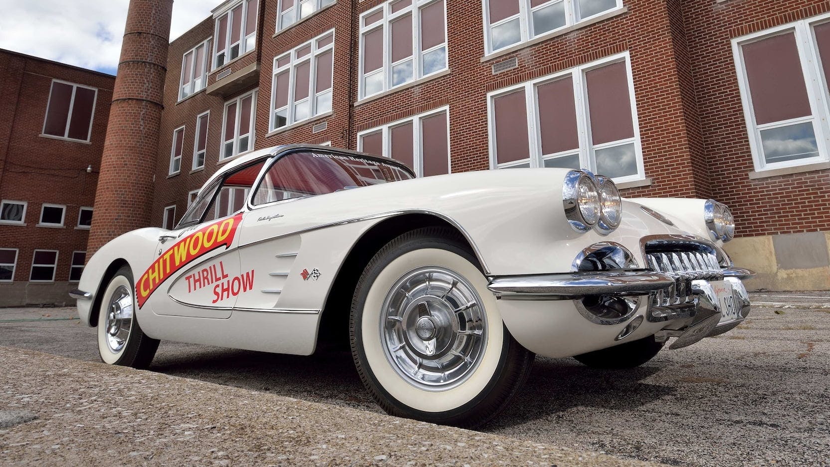 1958 Chitwood Thrill Show Corvette Convertible Low Front Three-Quarter