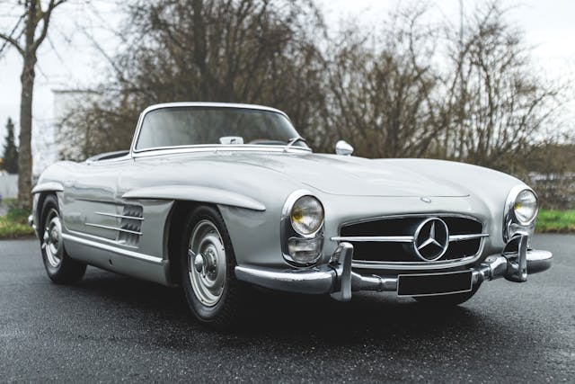 1958 Mercedes Benz 300 SL Roadster Front Three-Quarter