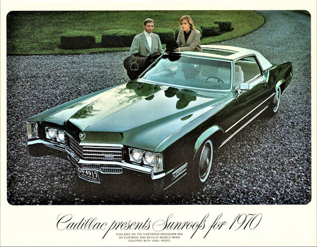 1970 Cadillac Eldorado with Sunroof Ad