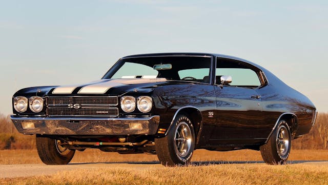 1970 Chevrolet Chevelle SS LS6 Sport Coupe front three-quarter
