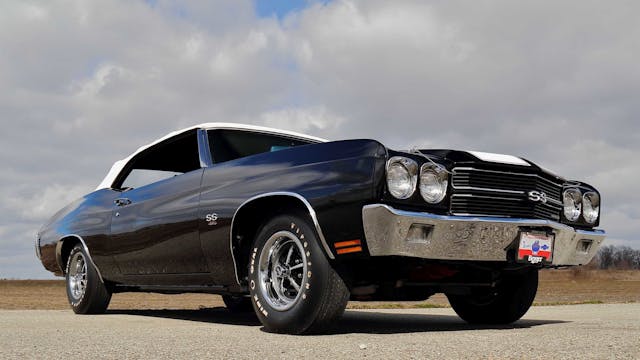 1970 Chevrolet Chevelle LS6 Convertible Front Three-Quarter