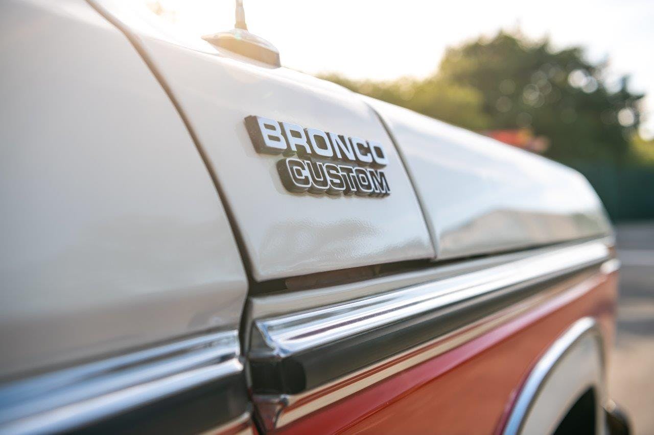 1979 Ford Bronco Custom Badge