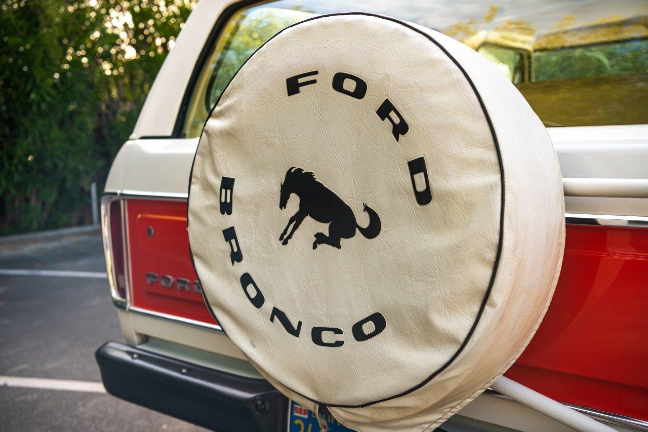 1979 Ford Bronco Custom Tire Cover