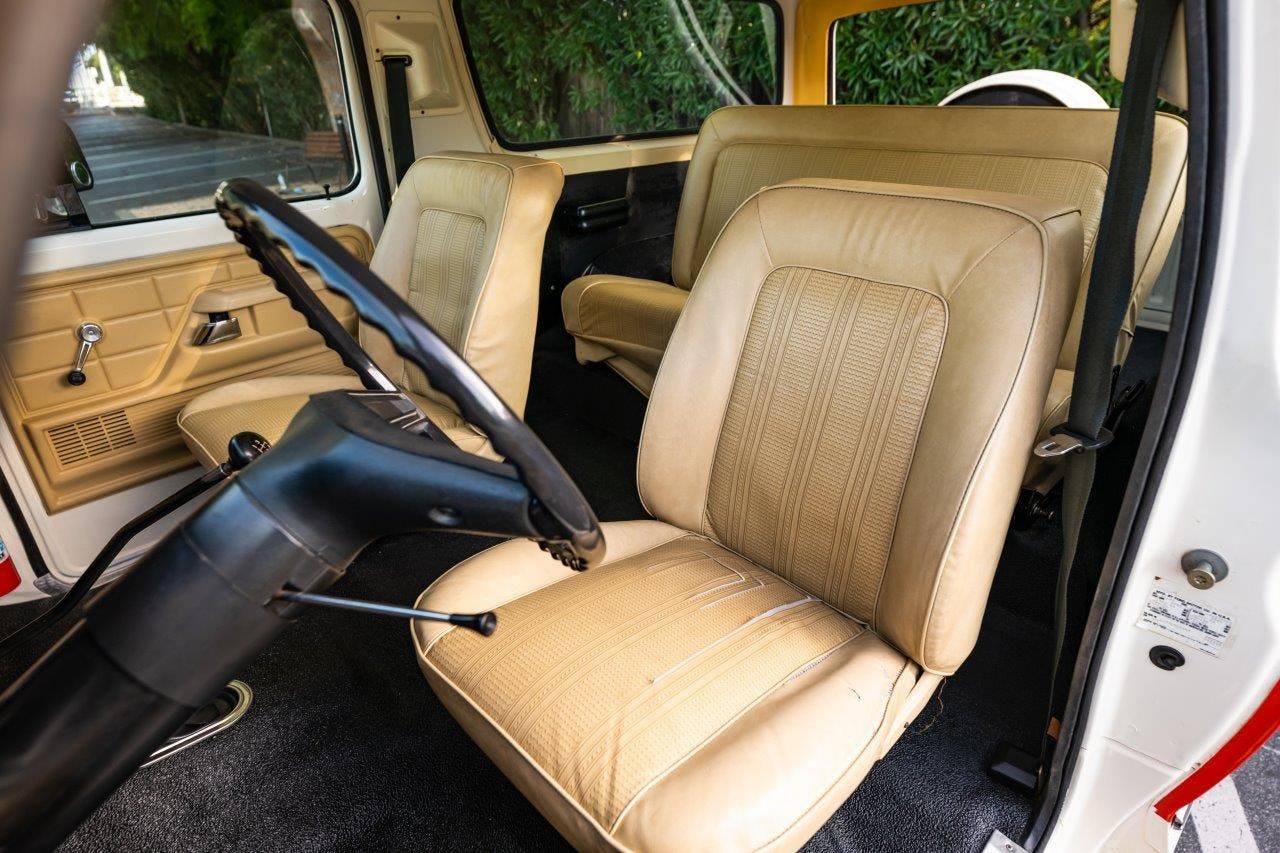 1979 Ford Bronco Custom Interior Drivers Seat