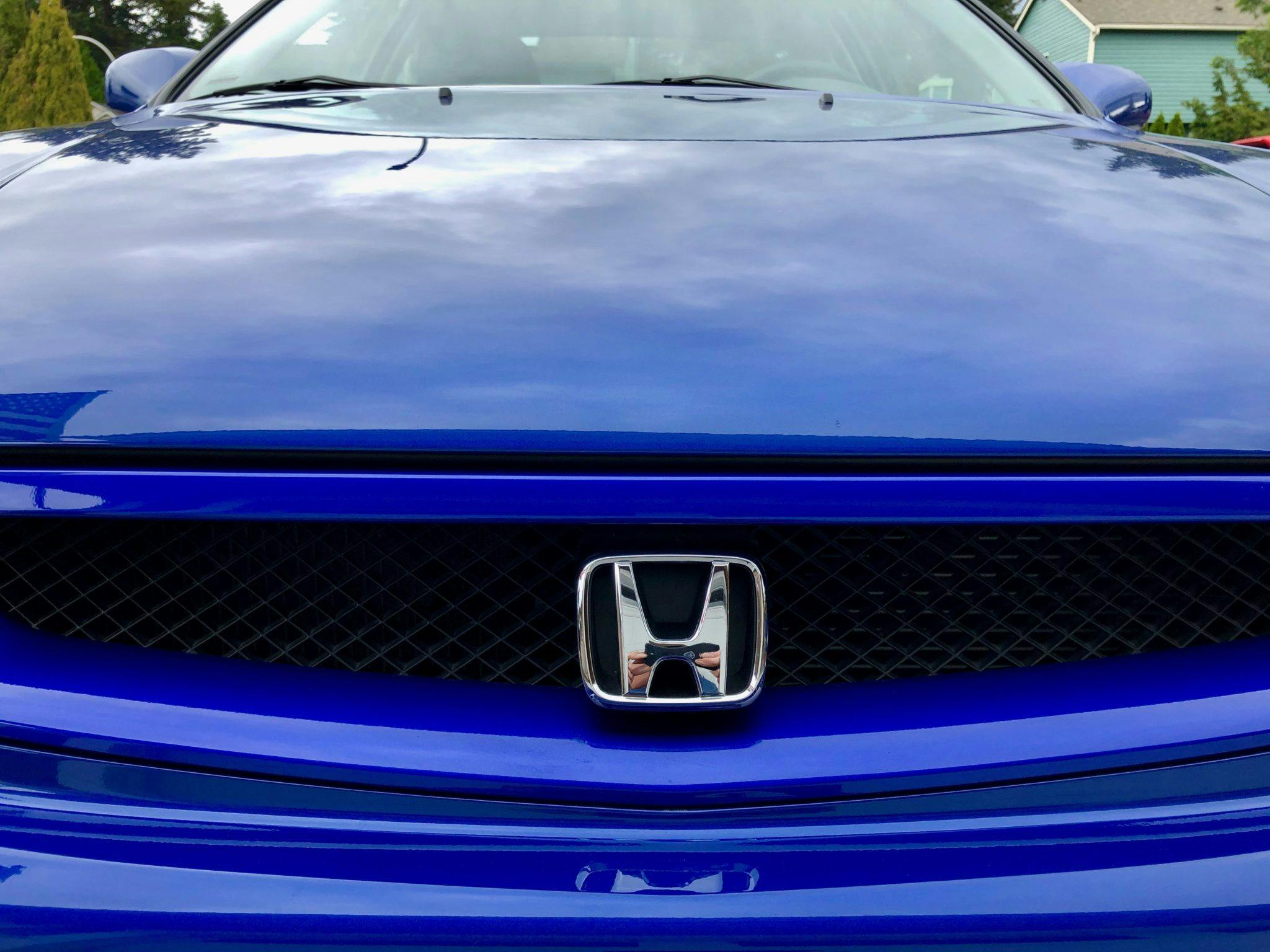 2000 Honda Civic Si Hood Front Emblem