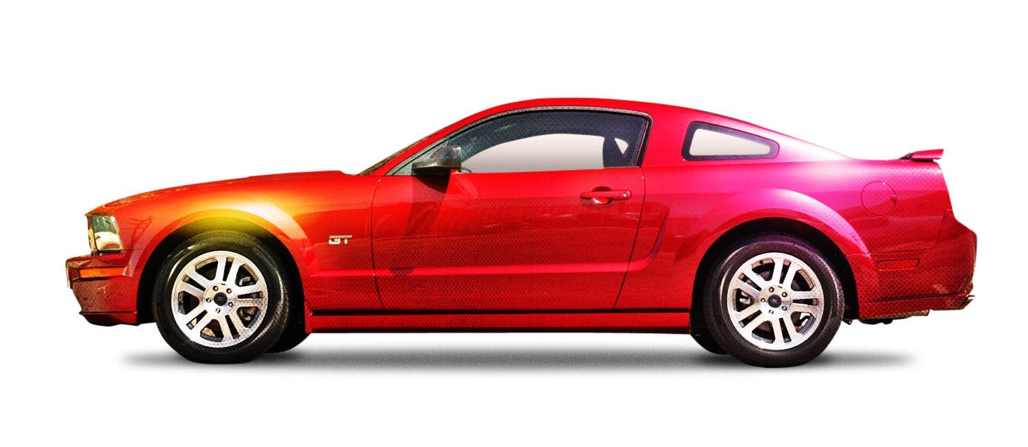 2005 Mustang side