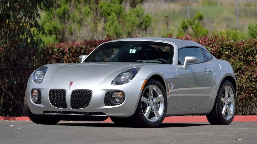 2009 Pontiac Solstice GXP coupe - Drivers side full image