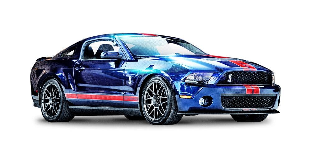 2013 Shelby GT500 front three-quarter