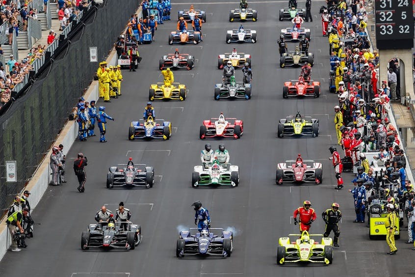 2019 Indy 500 grid