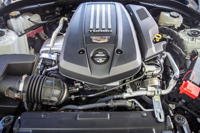 2020 Cadillac CT4-V engine