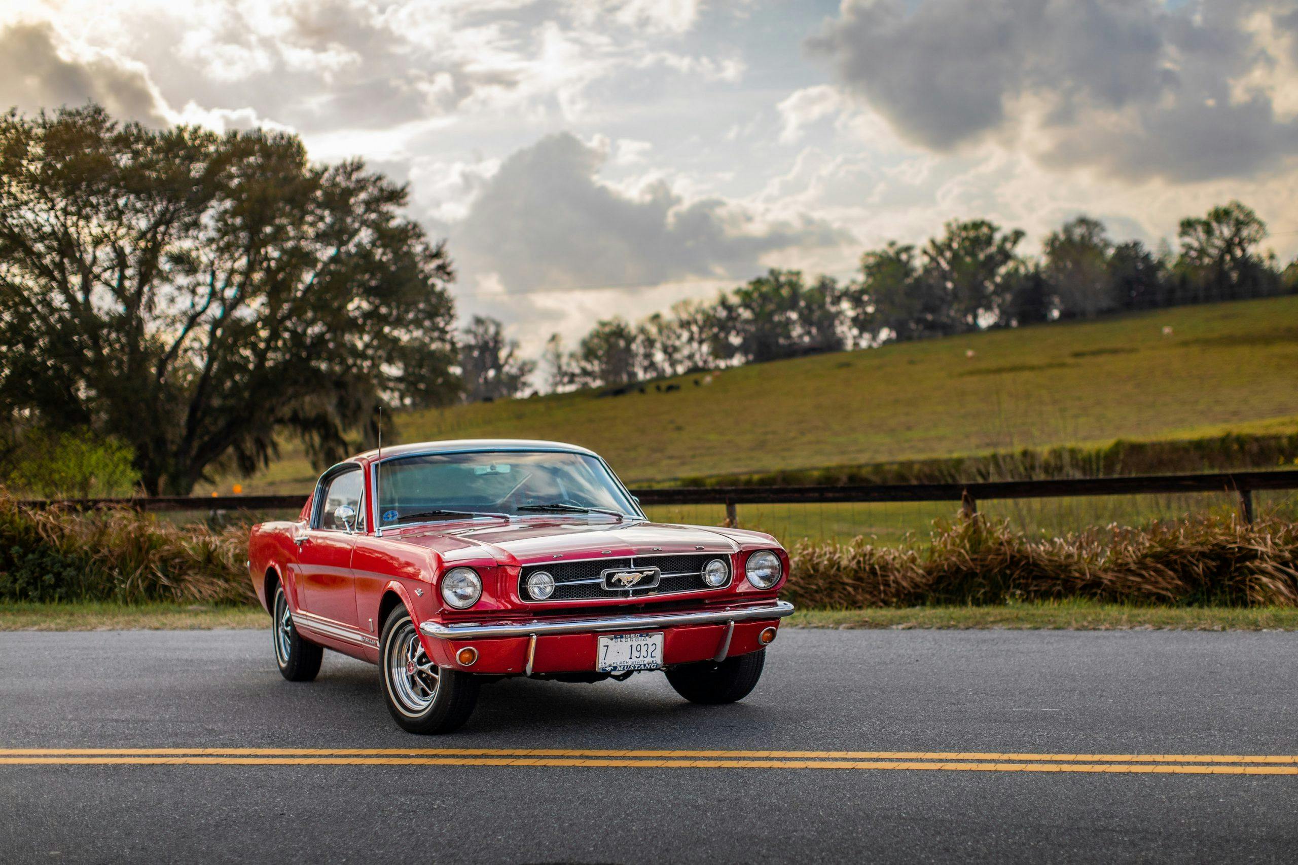1965 Ford Mustang Front Three-Quarter