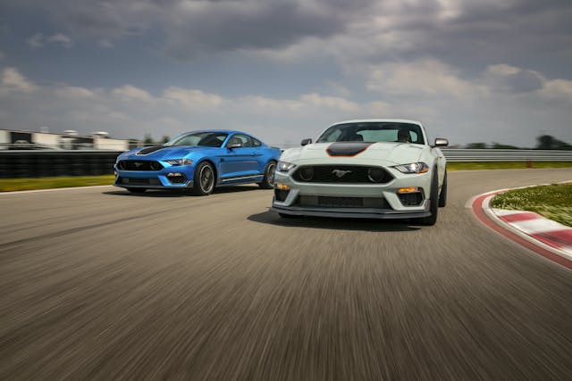 2021 Ford Mustang Mach 1 Cars action