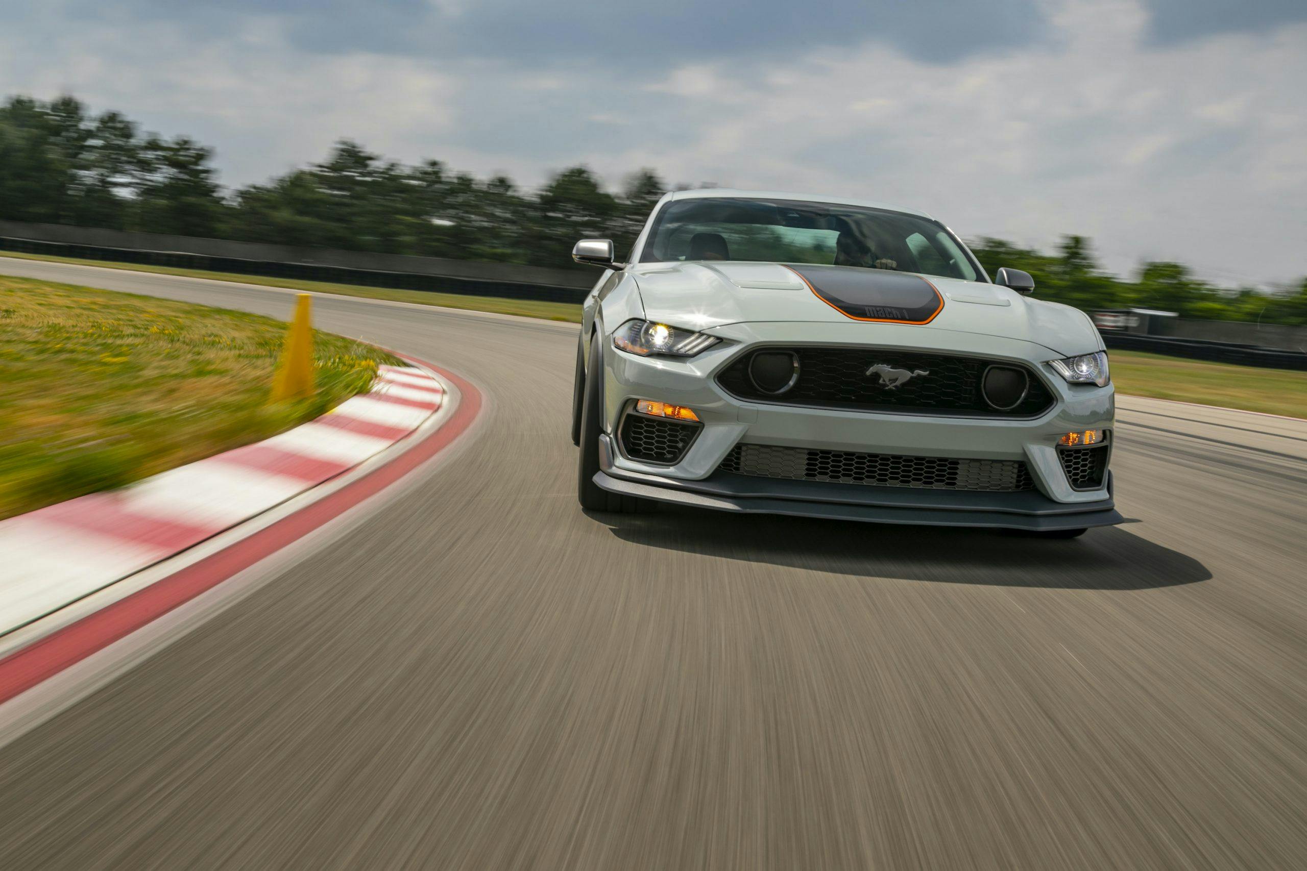 2021 Ford Mustang Mach 1 front action