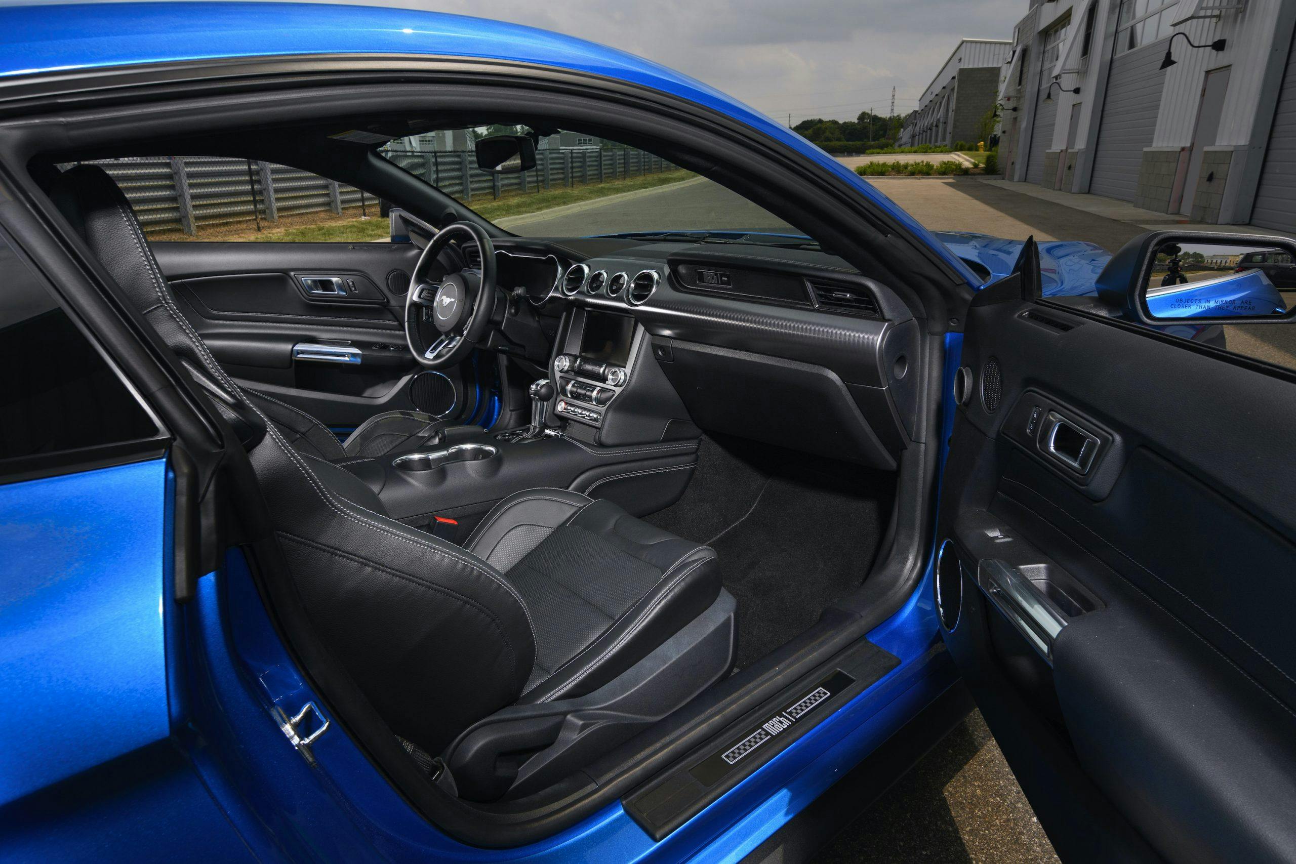 2021 Ford Mustang Mach 1 inside interior