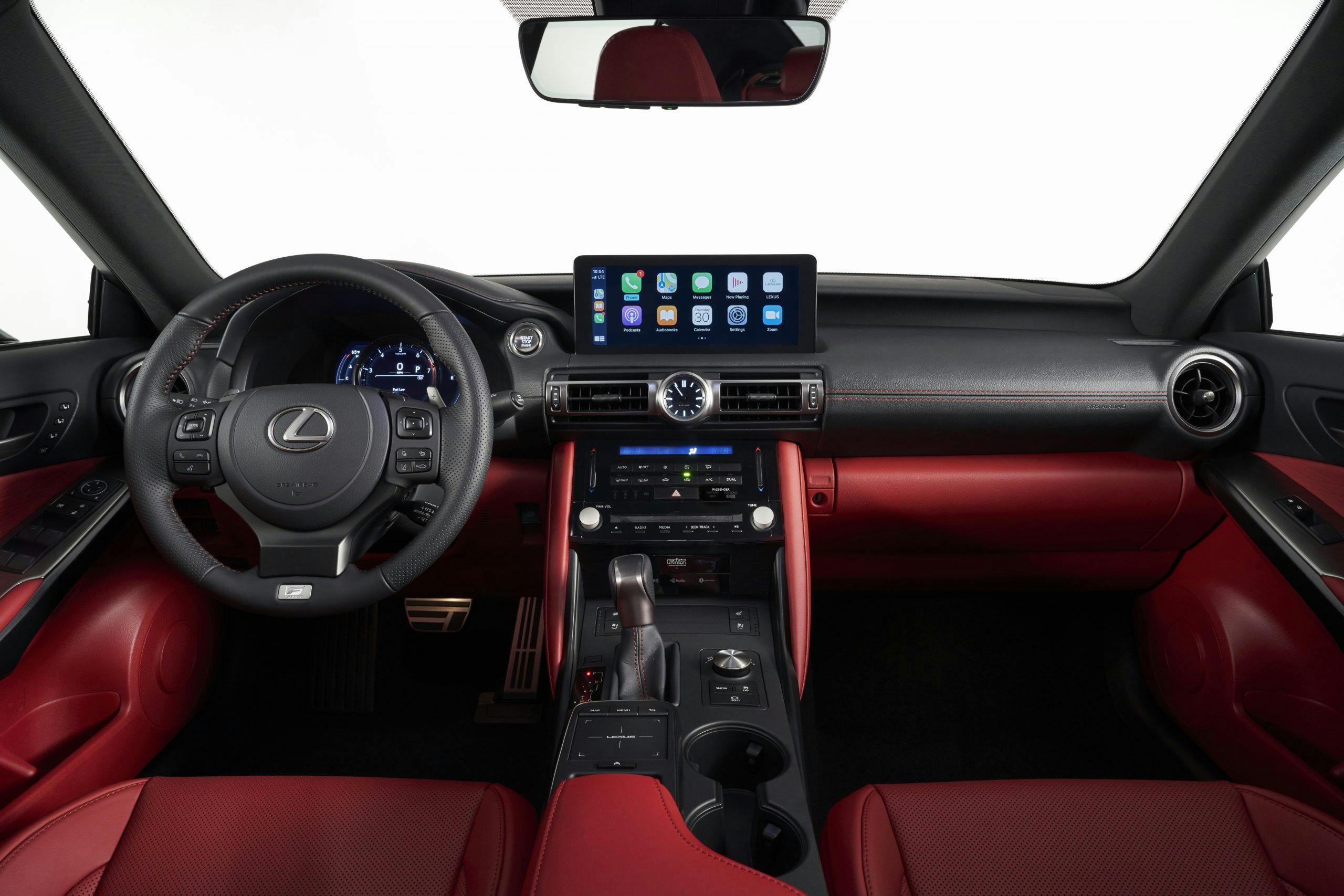 2021 Lexus IS interior