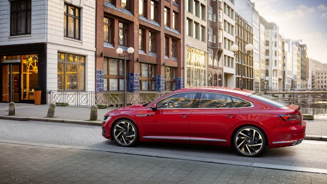 2021 VW Arteon Facelift side profile