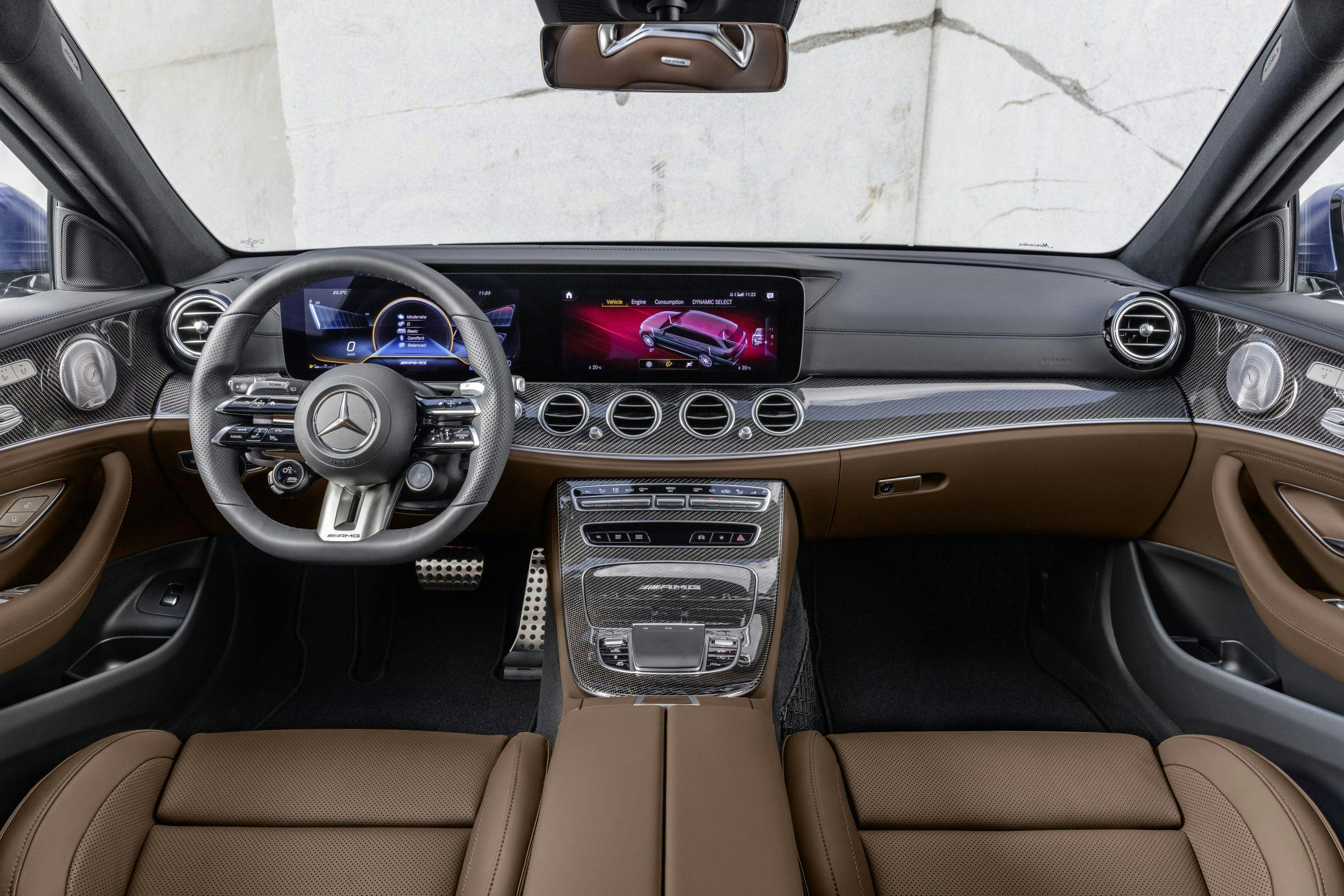 2021 Mercedes-AMG E63 S wagon interior
