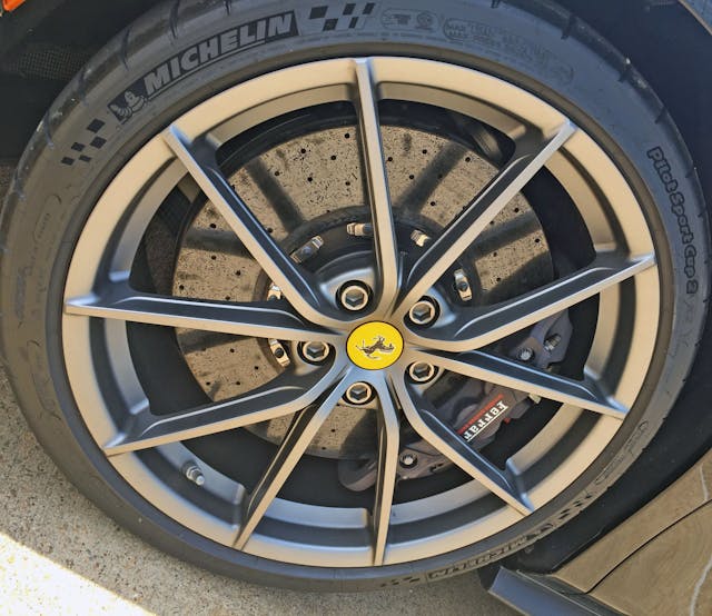 2020 Ferrari Pista wheel